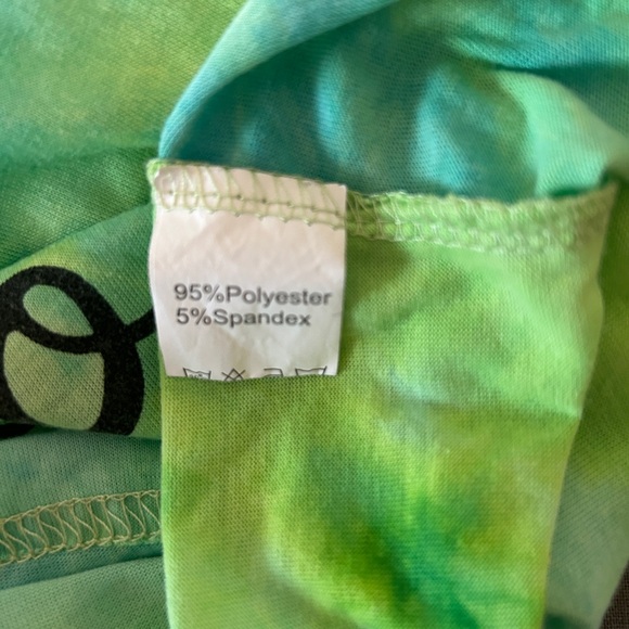 Tie-Dye Racerback Tank "I'm Done Adulting Let's go to Disney" - Picture 4 of 4